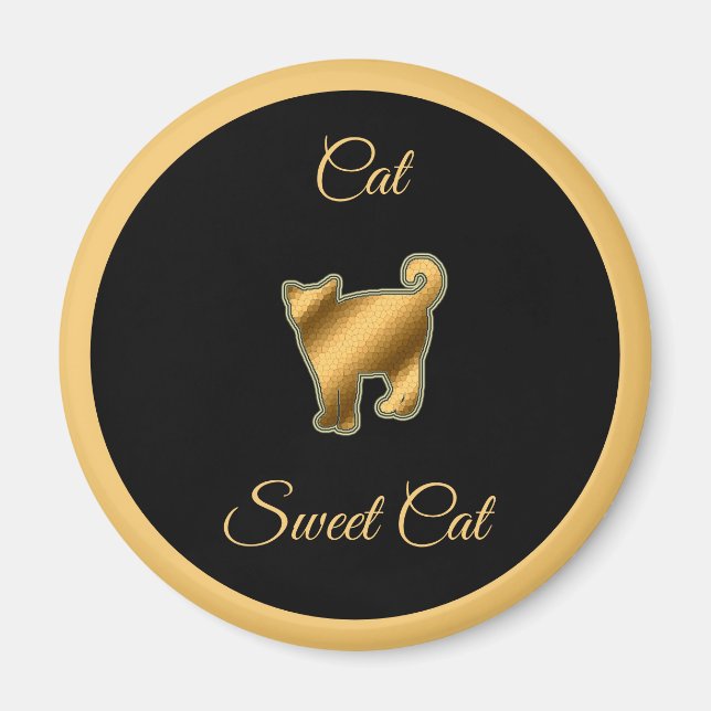 Cat Sweet Cat Magnet (Vorne)