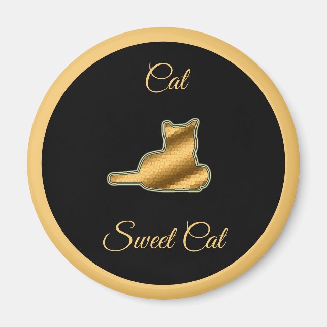 Cat Sweet Cat Magnet (Vorne)