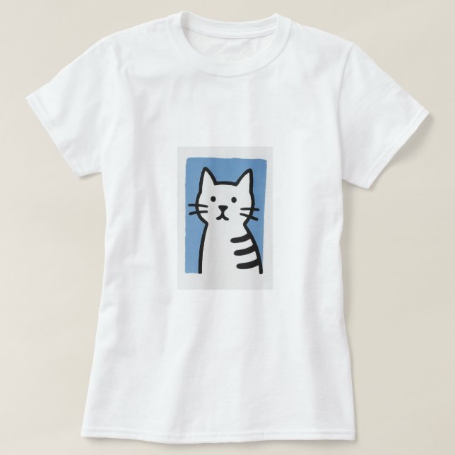 Cat T - Shirt (Design vorne)