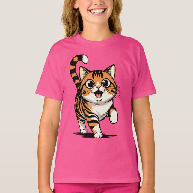 cat T-Shirt (Vorderseite)