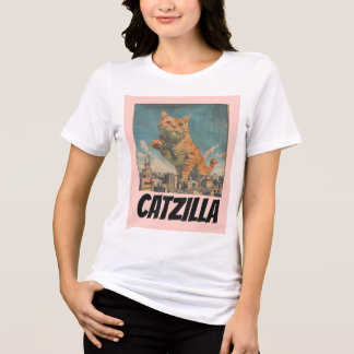 CAT-T - SHIRT CATZILLA