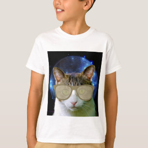 CAT-T - Shirt für Jungen und Kinder - RAUMKATZE