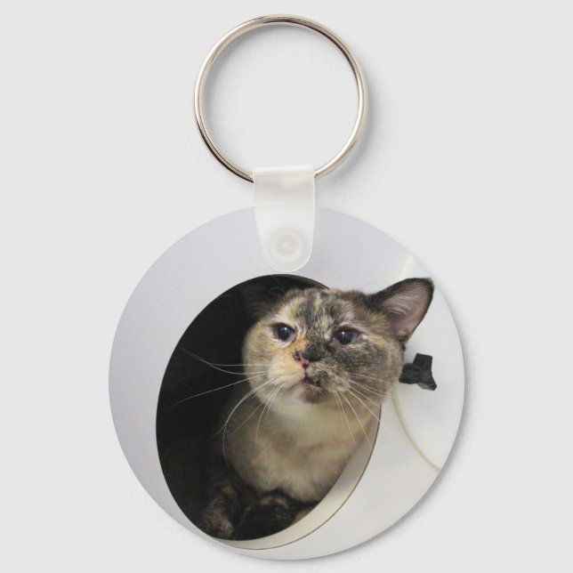 Cat T - Shirt Schlüsselanhänger (Vorderseite)