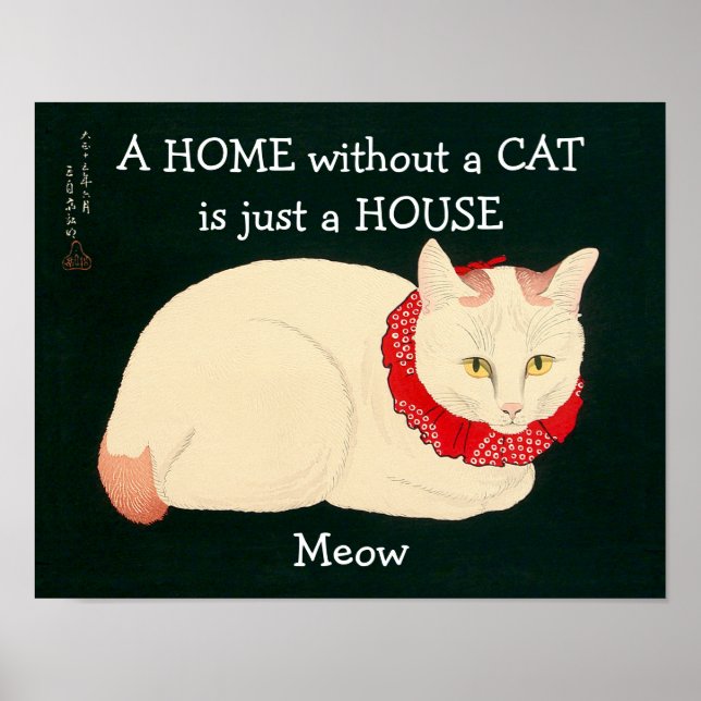 Cat Tama Poster (Vorne)