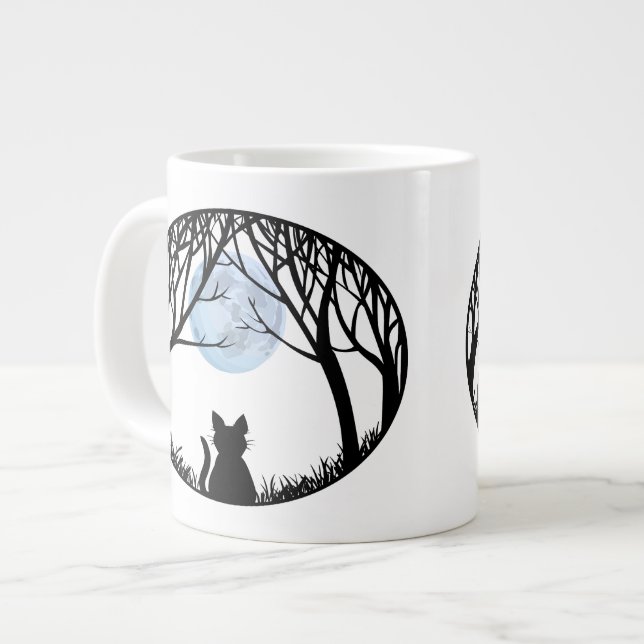 Cat Tasse Kaffee Cup Fett Cat Cups Tasse Cat Lover (Vorderseite Links)