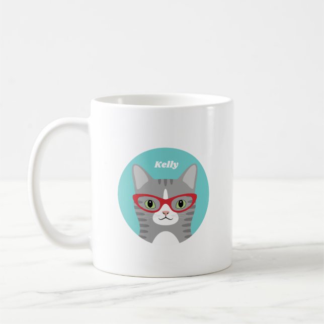 Cat-Tasse Kaffeetasse (Links)