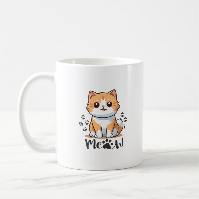 Cat-Tasse Kaffeetasse (Links)