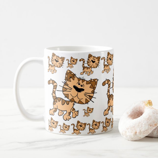 Cat-Tasse Tasse (Mit Donut)