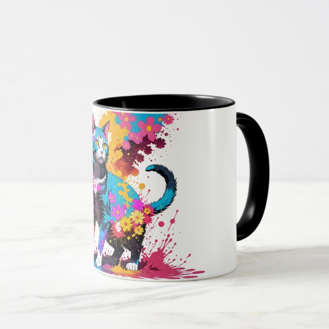 Cat-Tasse Tasse (VorderseiteRechts)