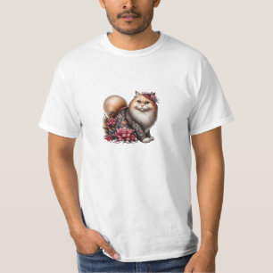 Cat Tattoo Design - Edgy Men's T-Shirt with Cool C