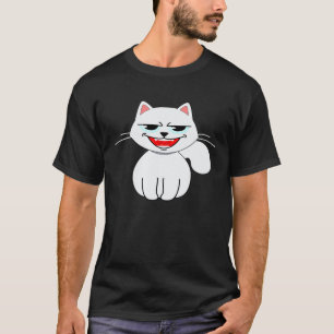 Cat Teeth Smile Dentist Abschluss Zahnhygiene T-Shirt