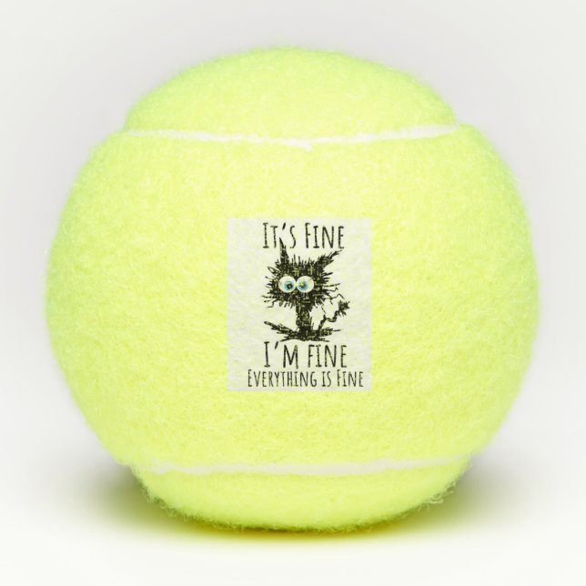 CAT TENNISBÄLLE (Vorderseite)
