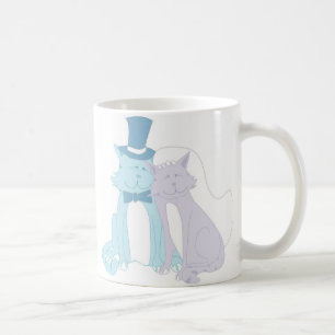 Cat Theme Wedding Tasse