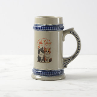 Cat-Themed Bierglas