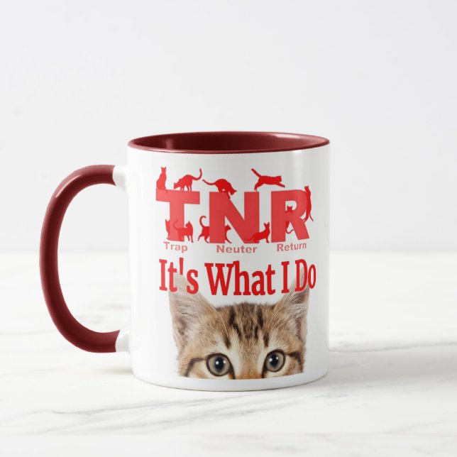 Cat TNR-Tasse für eine Katzen-Mutter zu Cat TNR &  Tasse (Links)