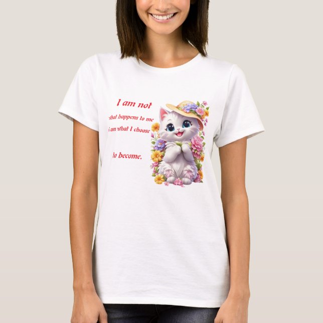 Cat Tote Bag T-Shirt (Vorderseite)