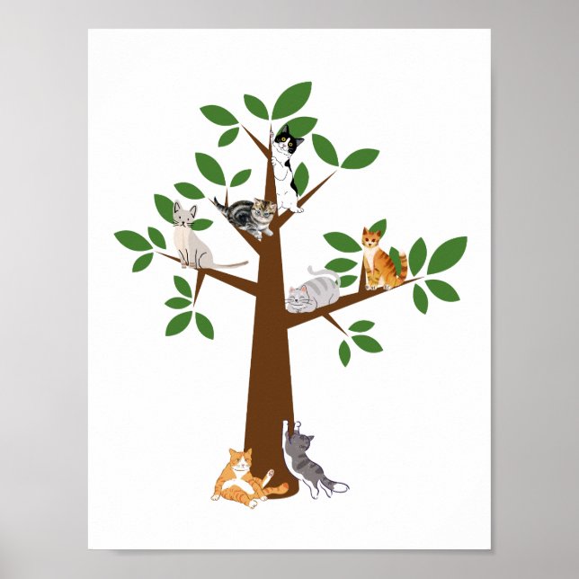 Cat Tree Poster (Vorne)