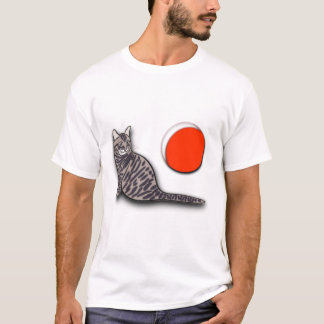 Cat trifft den Vollmond T-Shirt