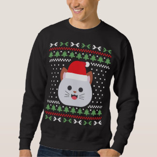 Cat Ugly Christmas Sweater Sweatshirt