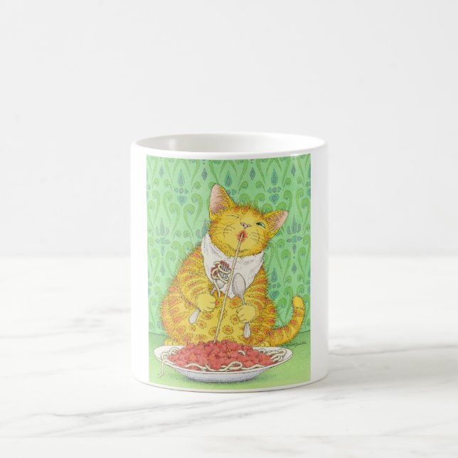 CAT und Spaghettis Tasse (Mittel)