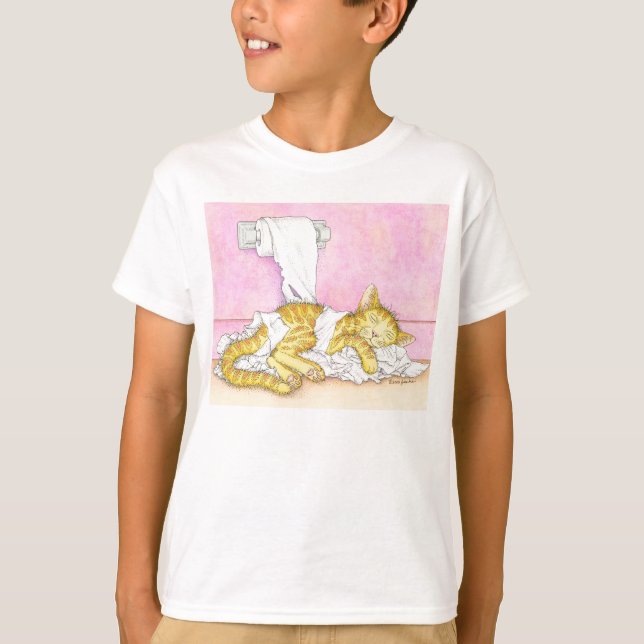Cat- und Toilettengewebe T-Shirt (Vorderseite)