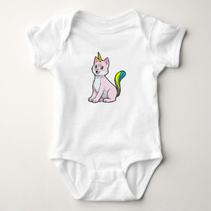 Cat Unicorn Baby Strampler