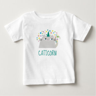 Cat Unicorn Niedlich Baby T-shirt