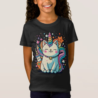 Cat Unicorn Niedlich Kawaii TShirt