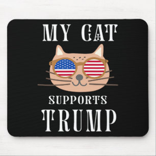 Cat unterstützt Trump 2024 als Rückzieher für die Mousepad