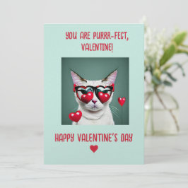 Cat Valentine Card - Zweckmäßiges Design Ihrer eig Feiertagskarte