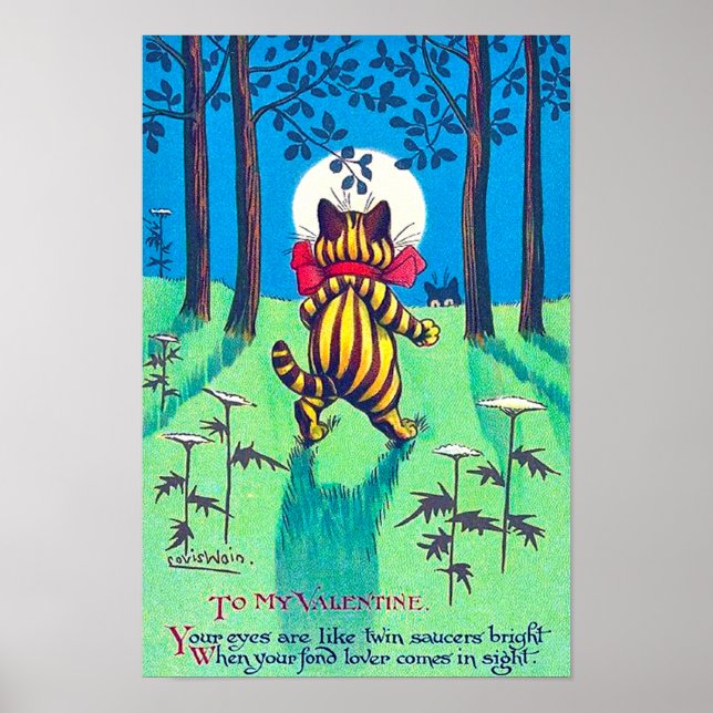 Cat Valentine, Louis Wain Poster (Vorne)