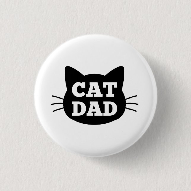 Cat Vater Button (Vorderseite)