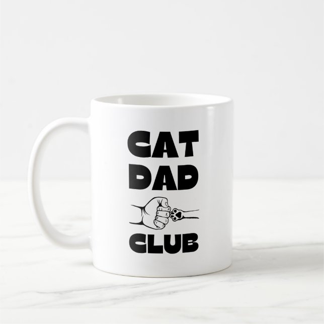 Cat Vater Club Kaffeetasse (Links)