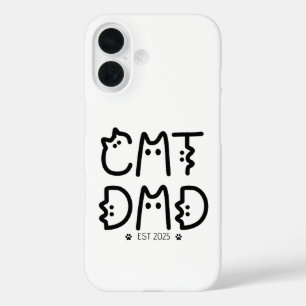 Cat Vater Custom Year iPhone 16 Hülle