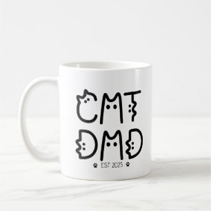 Cat Vater Custom Year Kaffeetasse