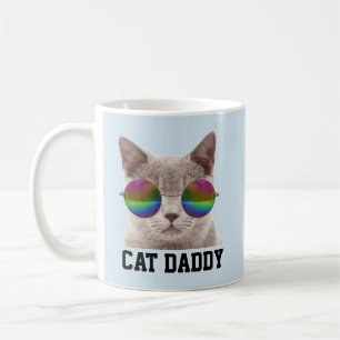 CAT-VATER DADDY Kaffeemassen, Sonnenbrillen Kaffeetasse