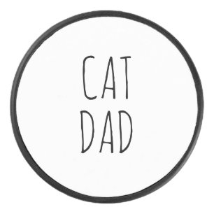 "Cat Vater" Einfaches modernes Bauernhaus Eishockey Puck