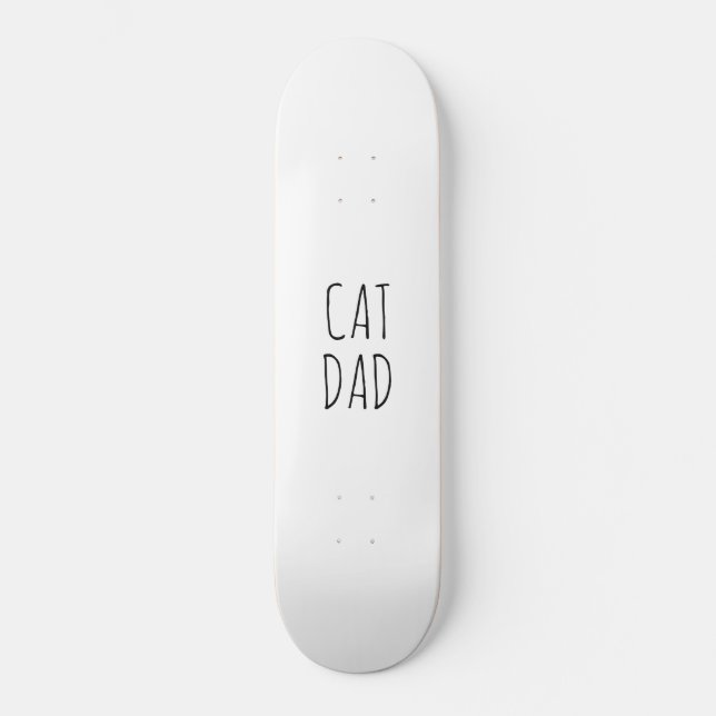 "Cat Vater" Einfaches modernes Bauernhaus Skateboard (Vorderseite)