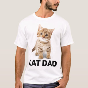 CAT VATER GINGER KITTEN MENÜ-T - SHIRT