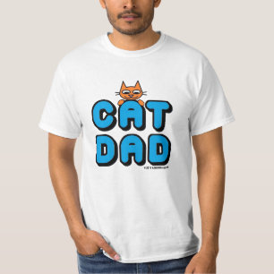 "CAT-VATER" Ginger Kitty Men's T - Shirt
