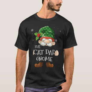 Cat Vater Gnome Matching Family Group Weihnachtsan T-Shirt