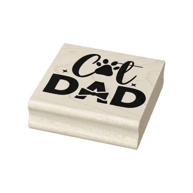 Cat Vater Gummi Briefmarke Gummistempel (Stempel)