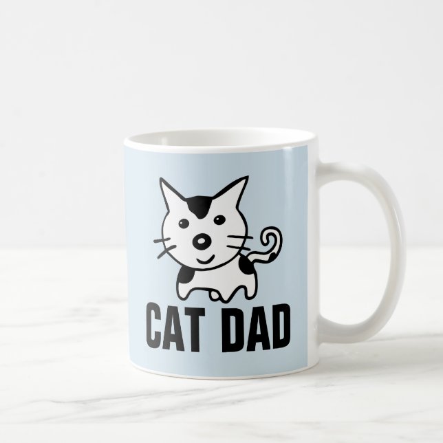 CAT-VATER KAFFEE-MUGS KAFFEETASSE (Rechts)
