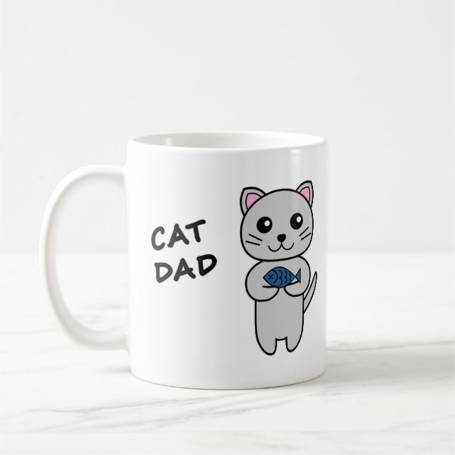 CAT VATER-Kaffee-Tasse Kaffeetasse (Links)