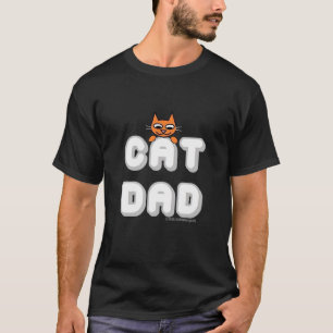 "CAT-VATER" Peeking Kitty Men's T - Shirt