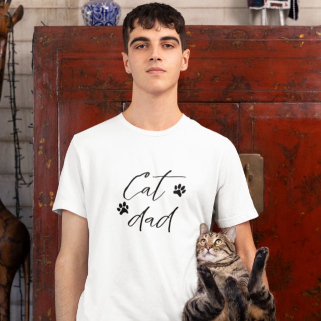 Cat Vater T-Shirt (Von Creator hochgeladen)