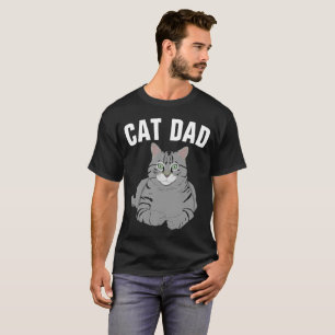 CAT-VATER, T - Shirt für graue Katzen