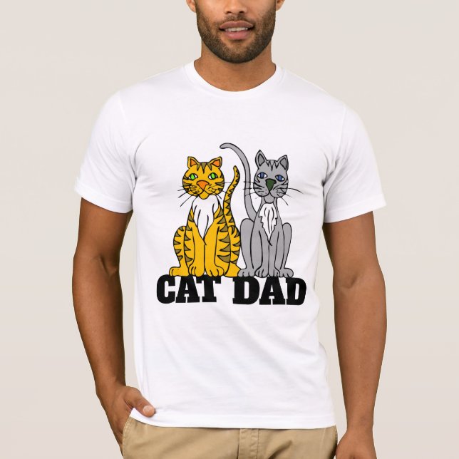 CAT-VATER, T - Shirt für Männer (Vorderseite)