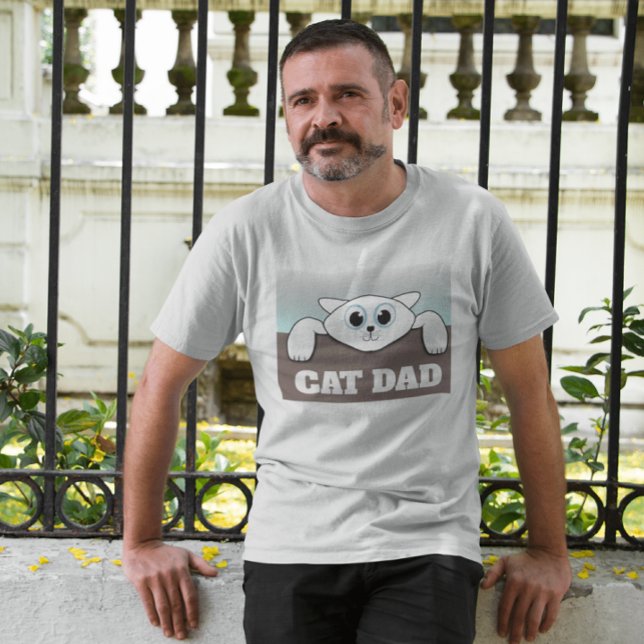 CAT-VATER T - Shirt für Männer (Von Creator hochgeladen)