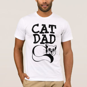CAT-VATER-T - Shirt, T - Shirt des Vaters